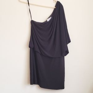 Black One Shoulder Dress